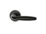 Maniglia Roma rosetta tonda d.50x6h bocchetta foro chiave ANO-Nero Opaco Ral 9005 | GPB Ghidini